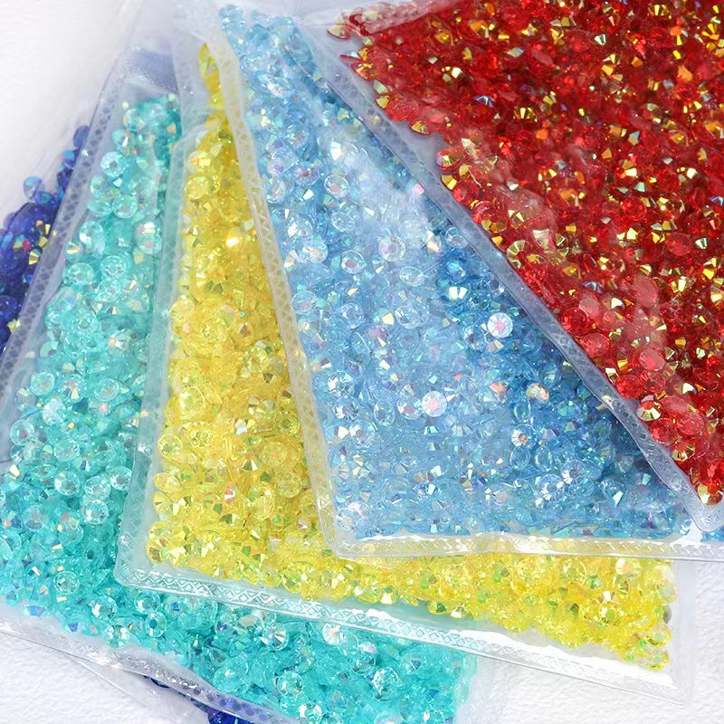 Aqua RESIN Rhinestone  $5/1pack